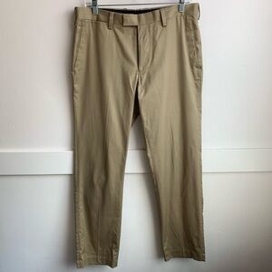 Louis Raphael Tan Tailored Dress Pants